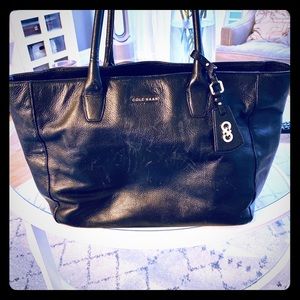 Cole Haan Large Shopper Shoulder Bag - Black